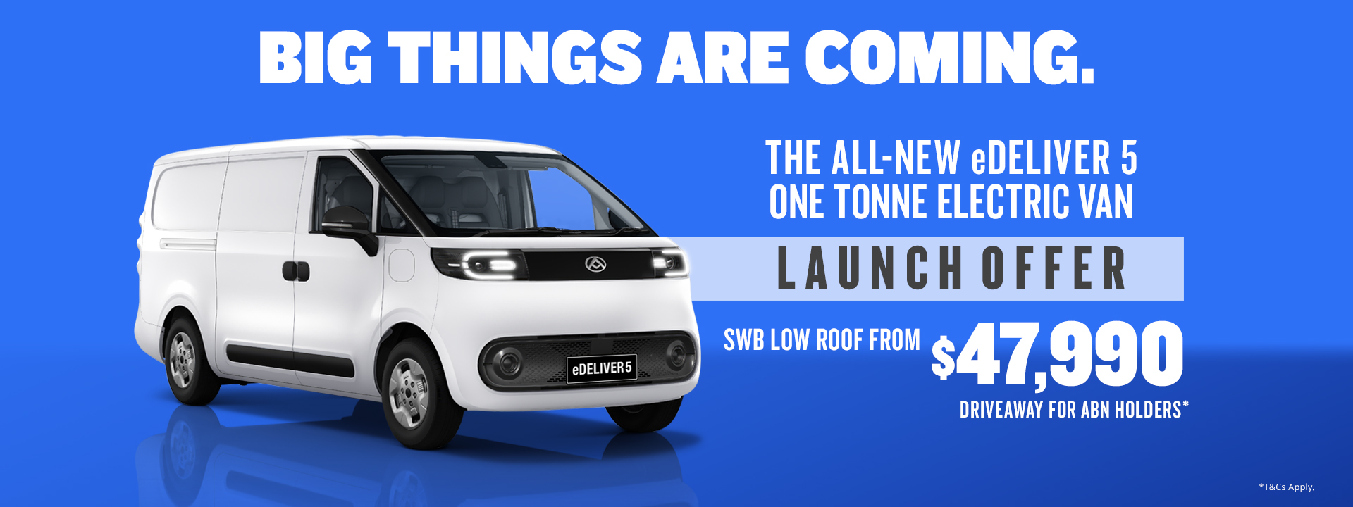 LDV eDeliver 5 Electric Van 