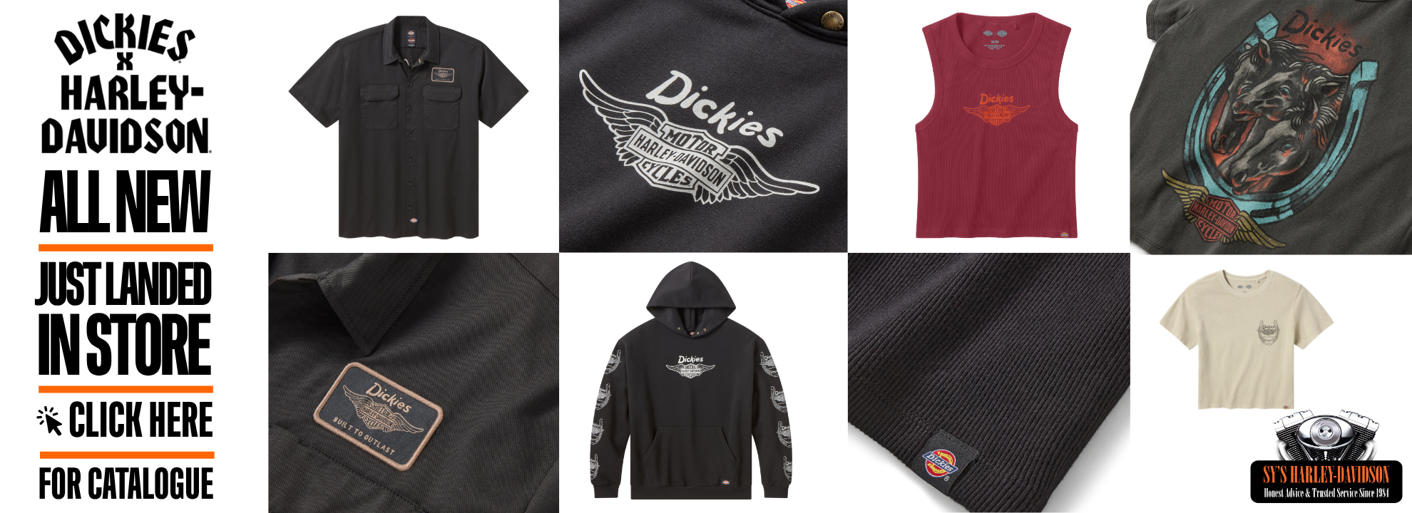 Dickies x H-D Catalogue