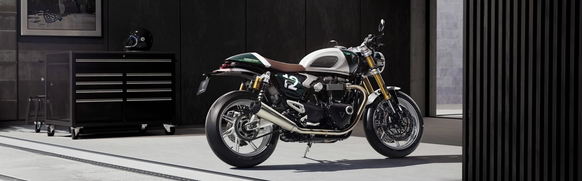 2026 New Speed Twin 1200 Cafe Raver Edition