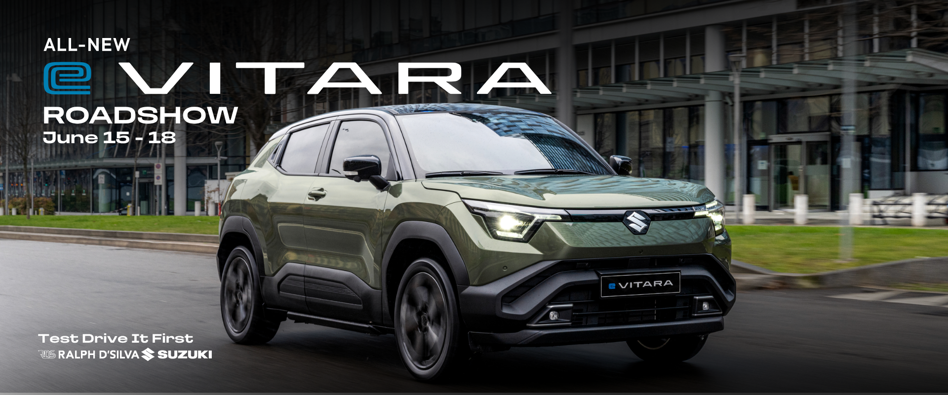 ralph dsilva suzuki e-vitara all electric suv roadshow test drive