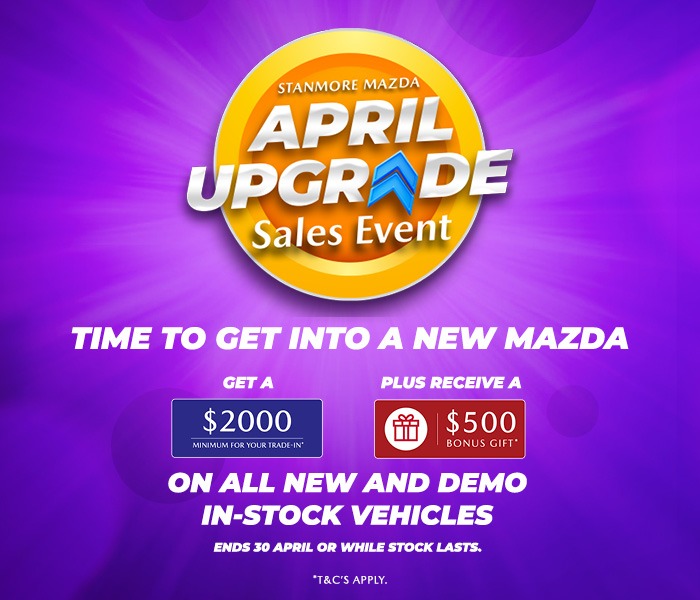 April Upgrade Sales Event