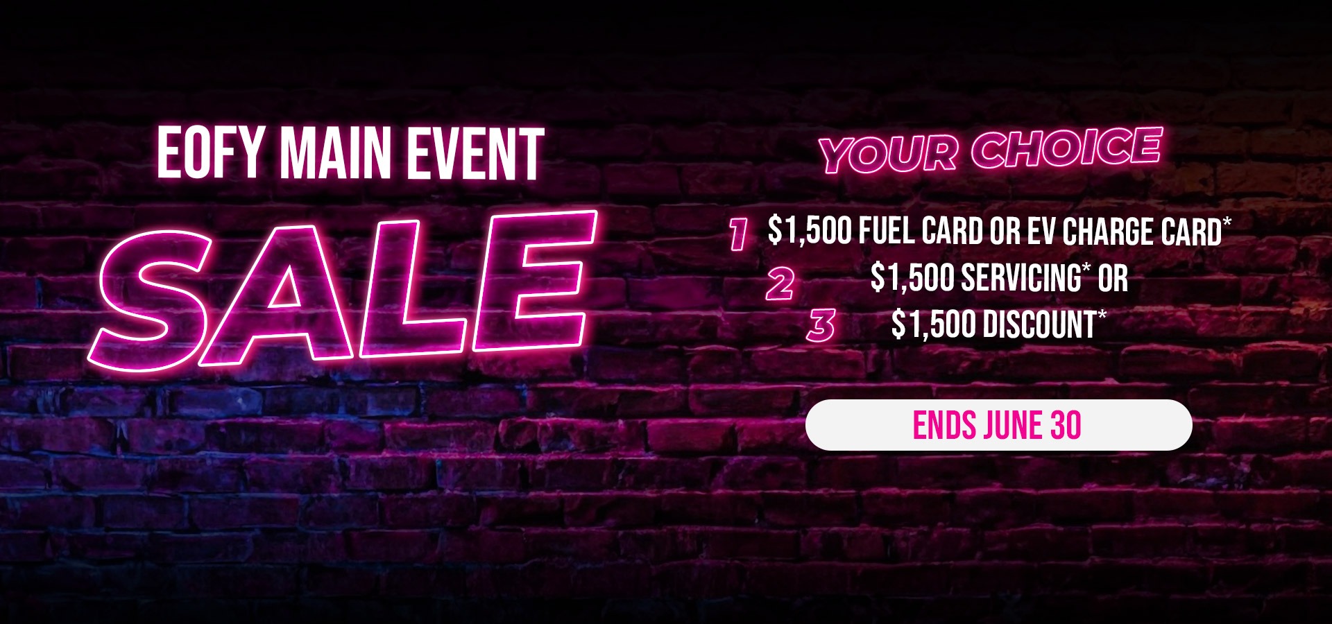 Main Event Sale 2026