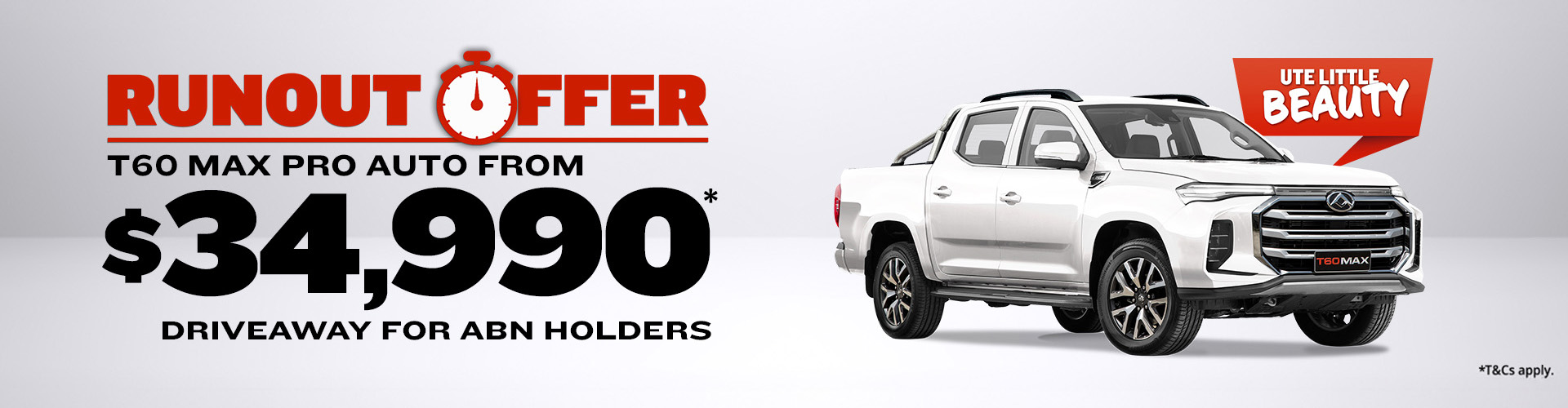 LDV Runout Offer