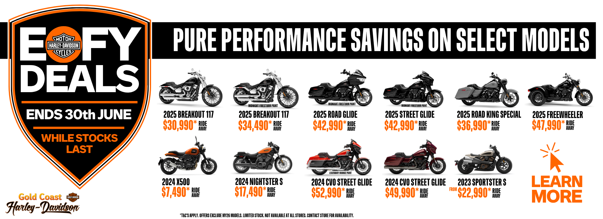 EOFY Deals - Pure Performance Savings