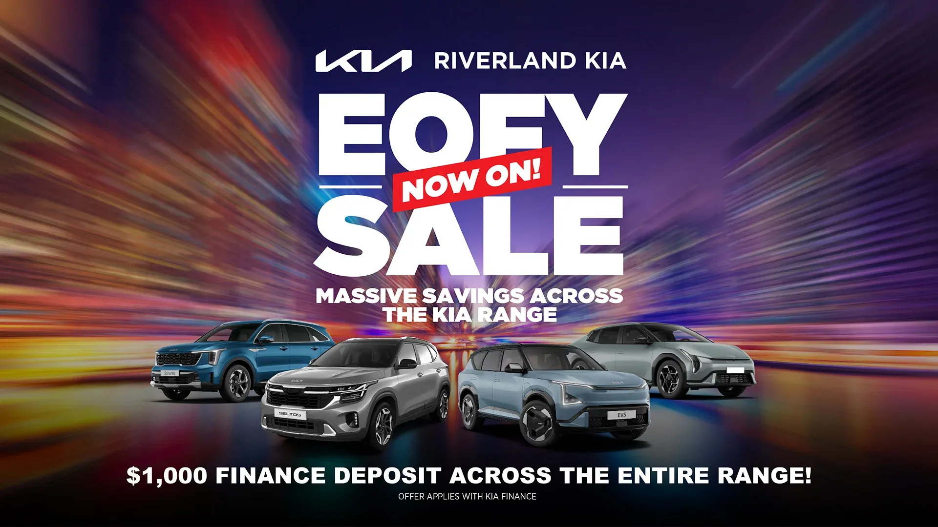 Riverland KIA EOFY sale