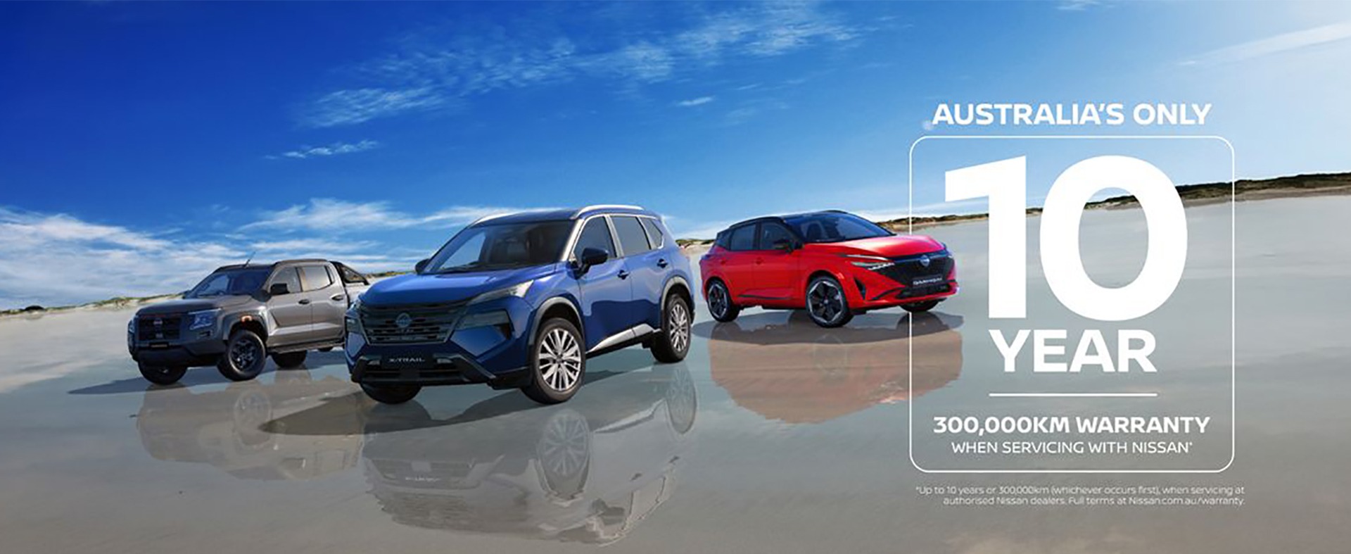 Australai Only 10 Year Warranty 