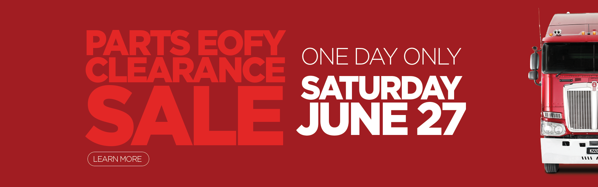 2026 PACCAR PARTS EOFY CLEARANCE SALE