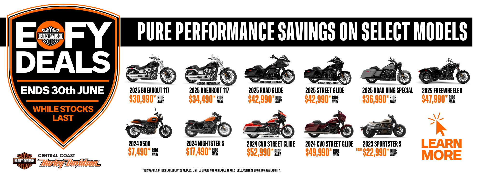 EOFY Deals - Pure Performance Savings