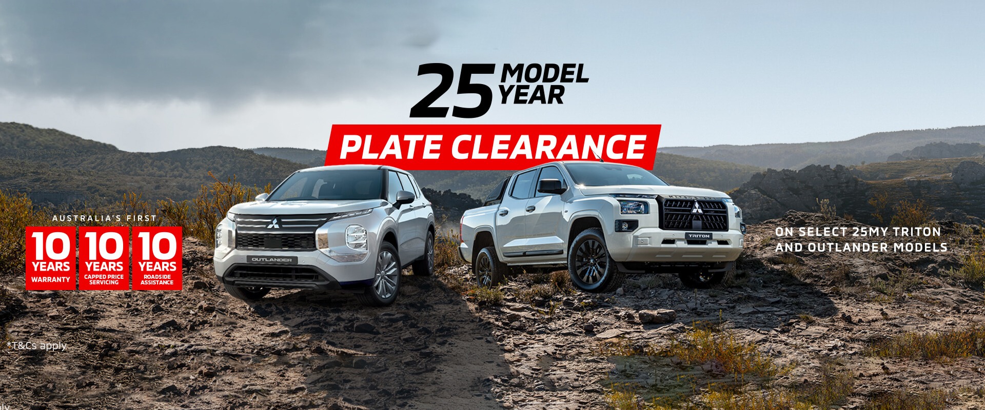 Plate Clearance Outlander
