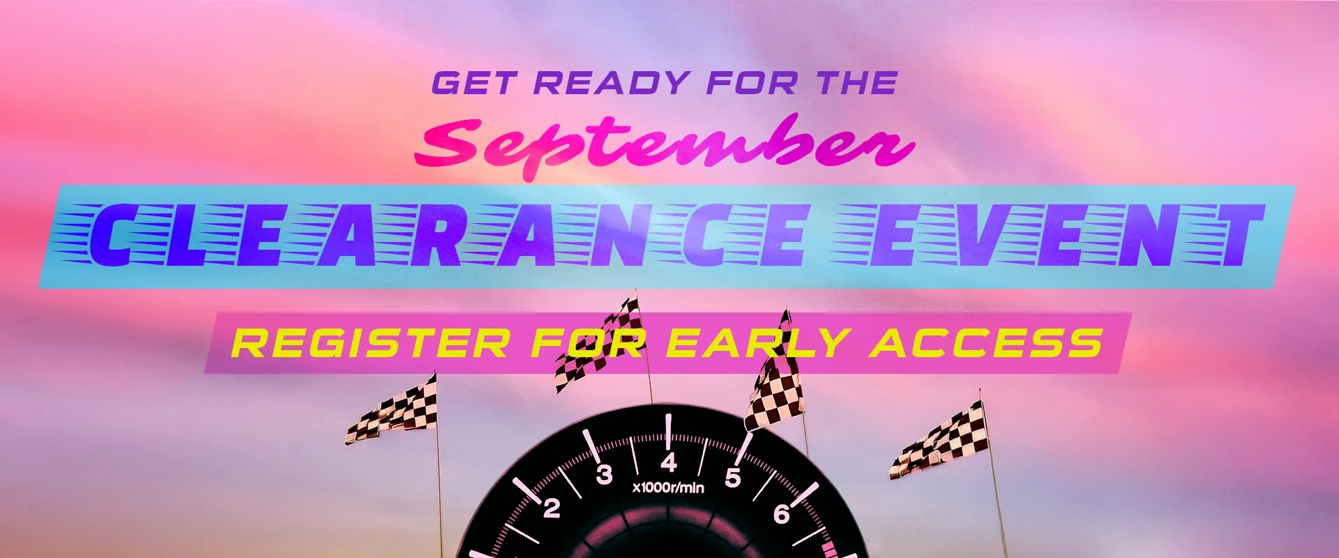 September Clearance Event 2026 - Presale
