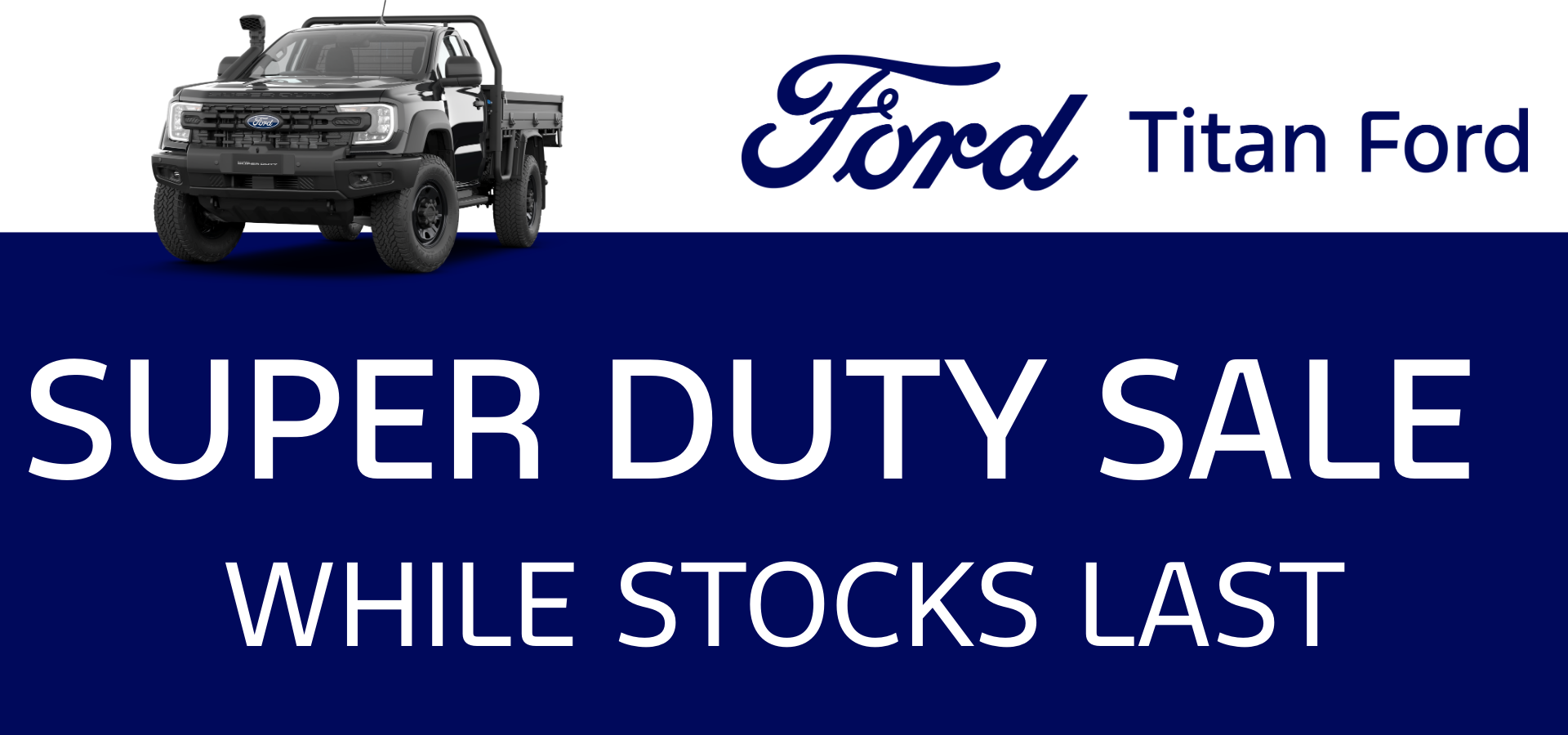 Titan Ford Super Duty Sale 
