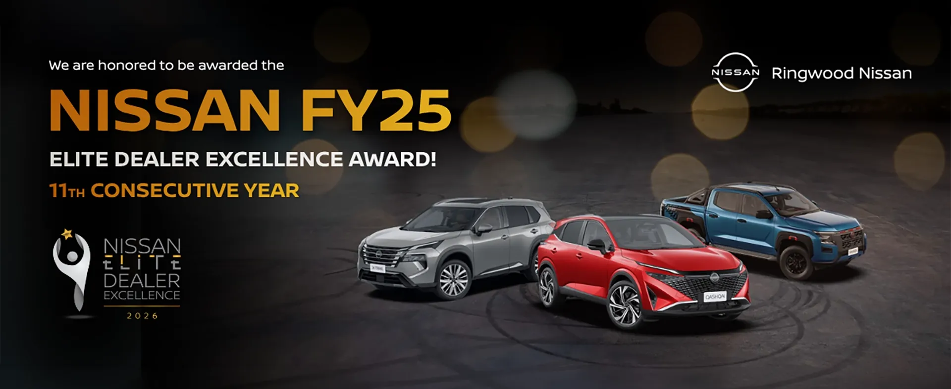 Nissan FY25 Elite Dealer Excellence Award