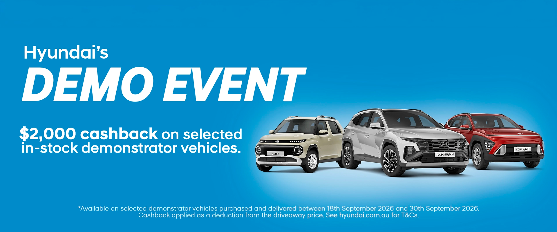 Hyundai's Demo Event