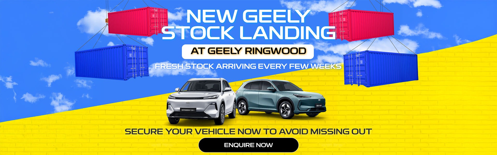 Geely Ringwood EV Offer