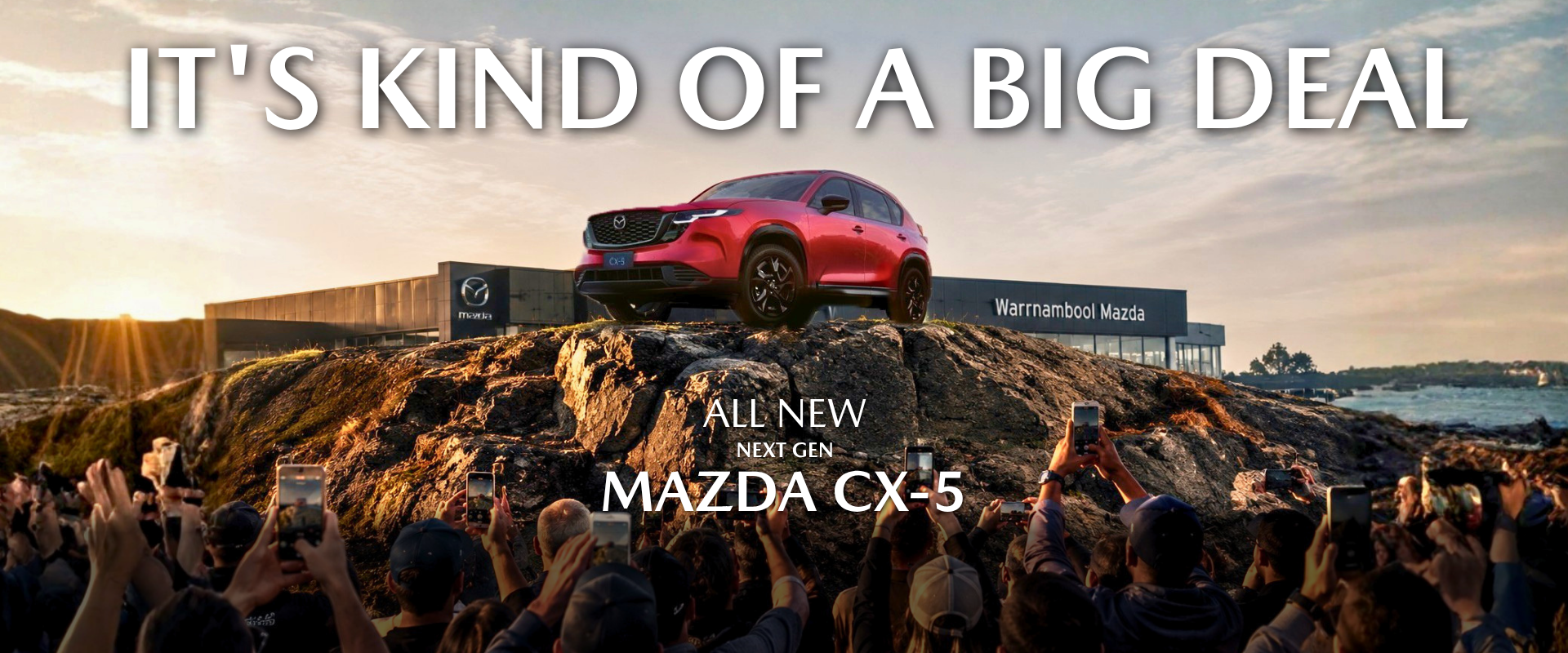 The new Mazda CX-5 is here - see our stock - its a big deal