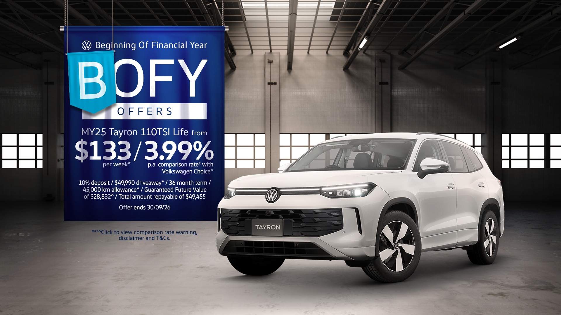 Tayron Life BOFY Offer