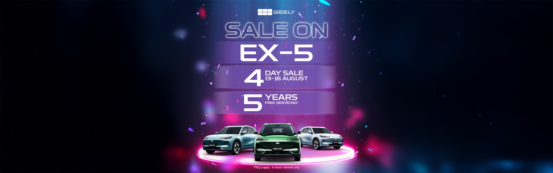 Sale On EX5 
