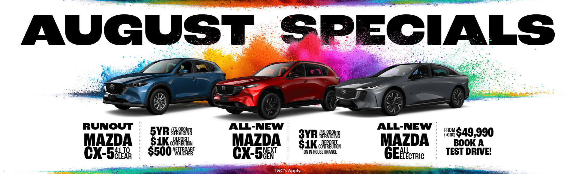 August Offers Caroline Springs Mazda 