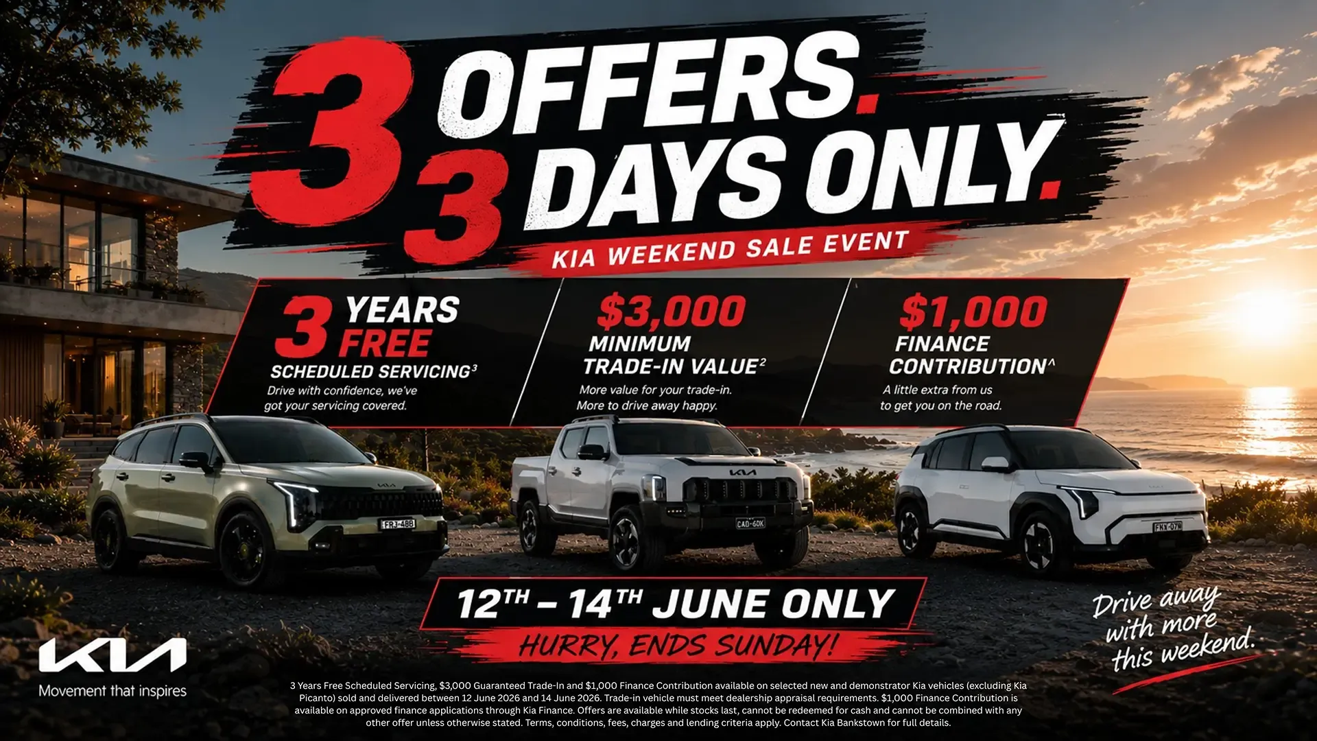 Kia Bankstown 3 offers