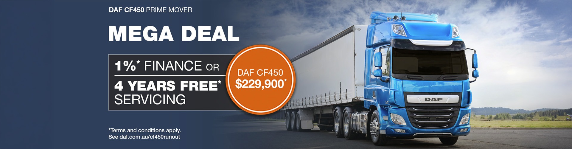 DAF CF450 Prime mover 