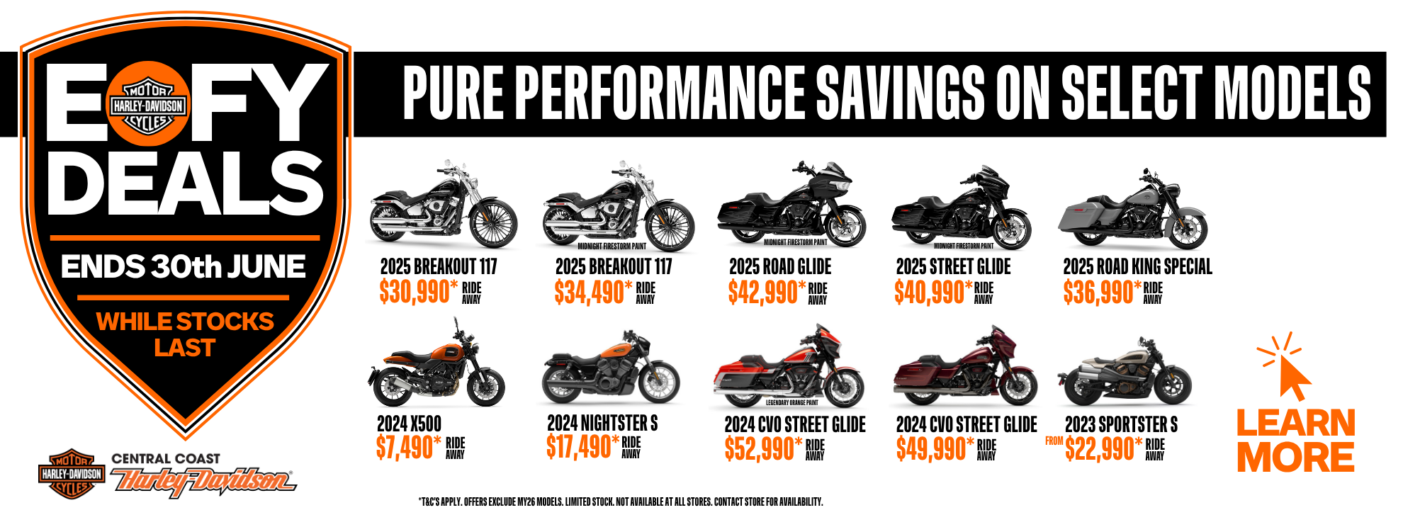 EOFY Deals - Pure Performance Savings
