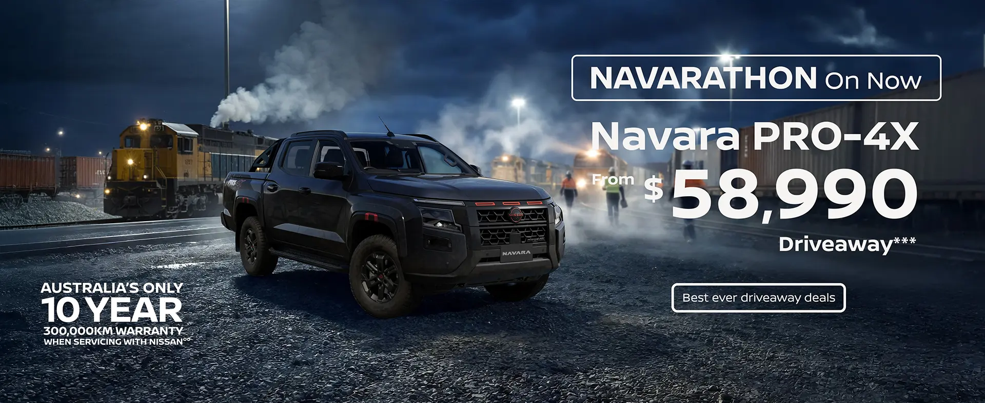 Nissan Drive Away Offers and The Big 1 Finance Navara