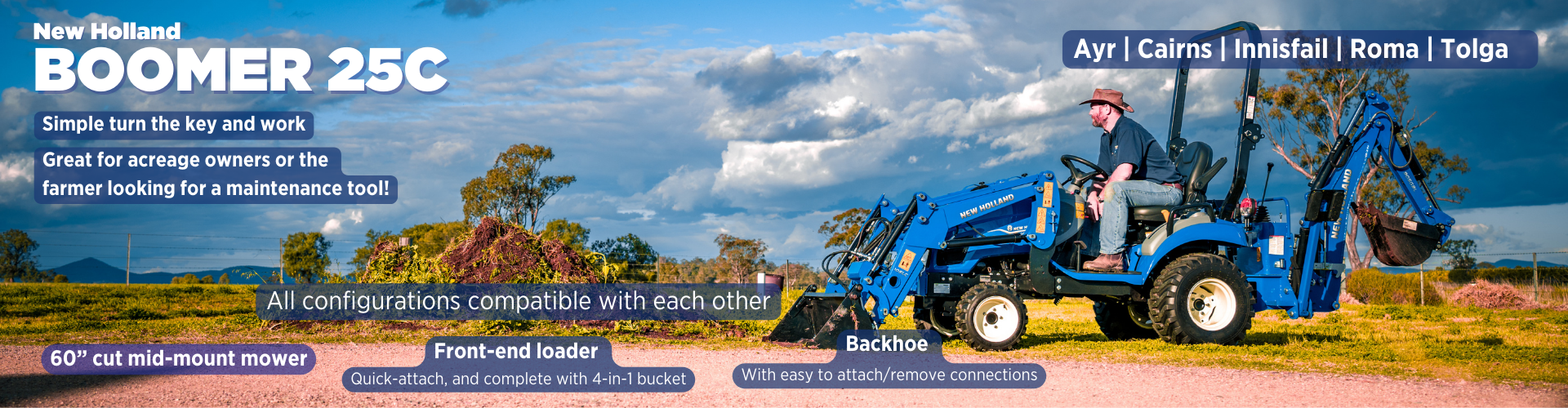 New Holland Boomer 25C