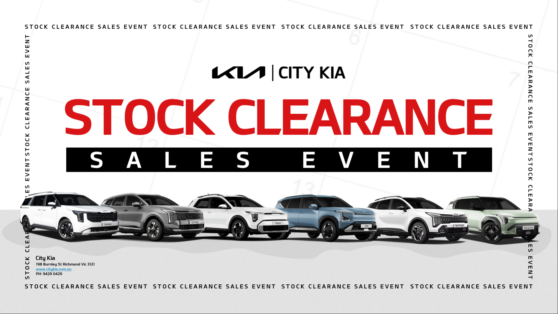 Stock Clearance - Sales Event