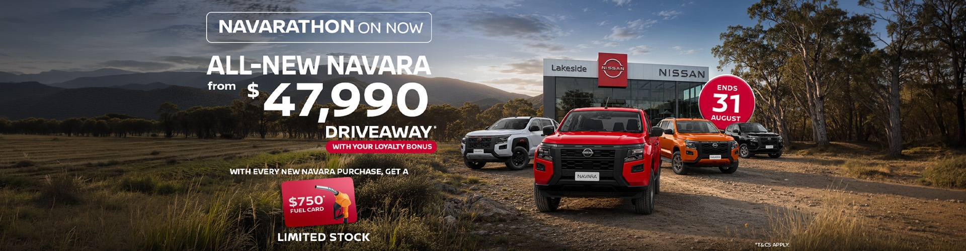 Lakeside Nissan NAVARATHON Sale - On Now