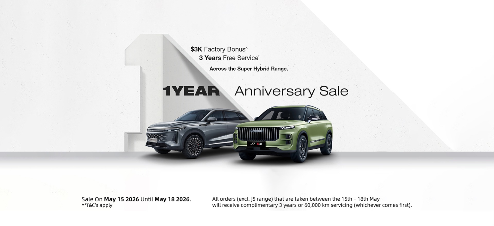1 year anniversary