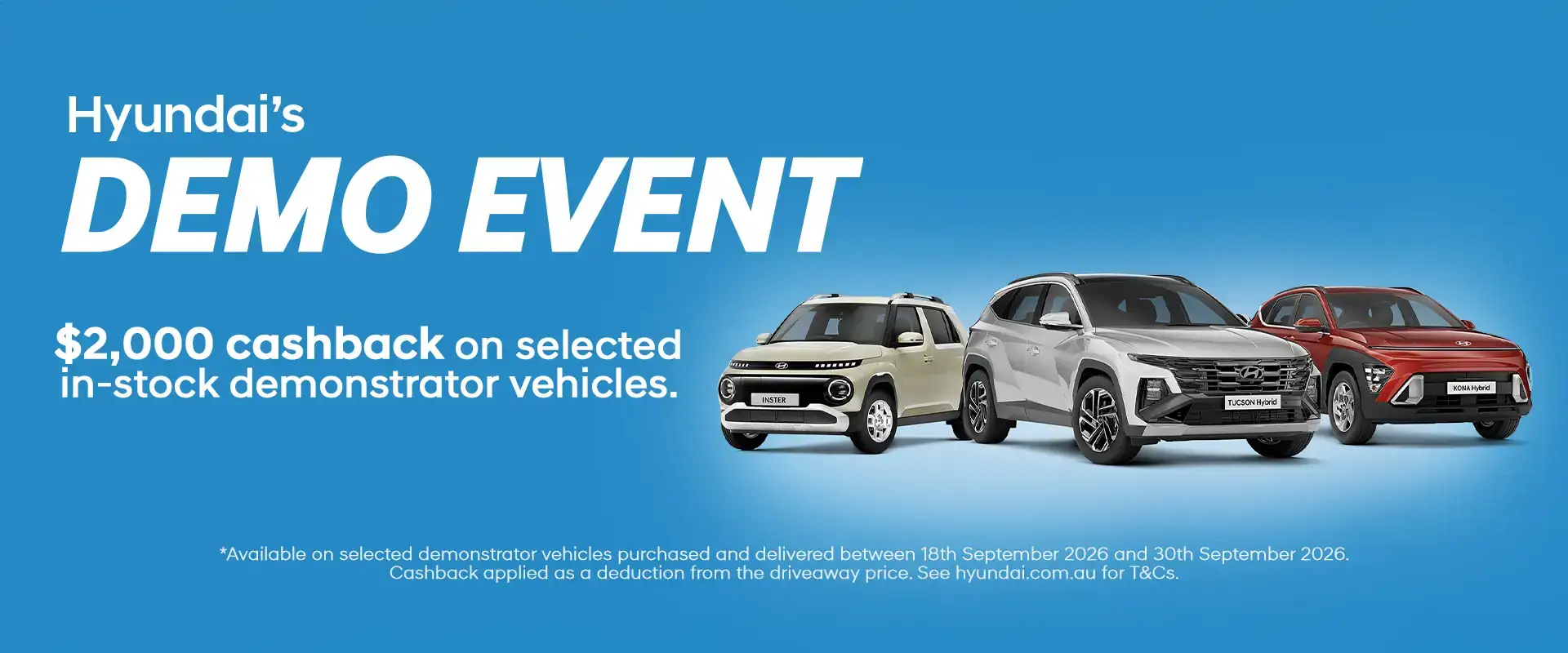 Hyundai - Demo Event