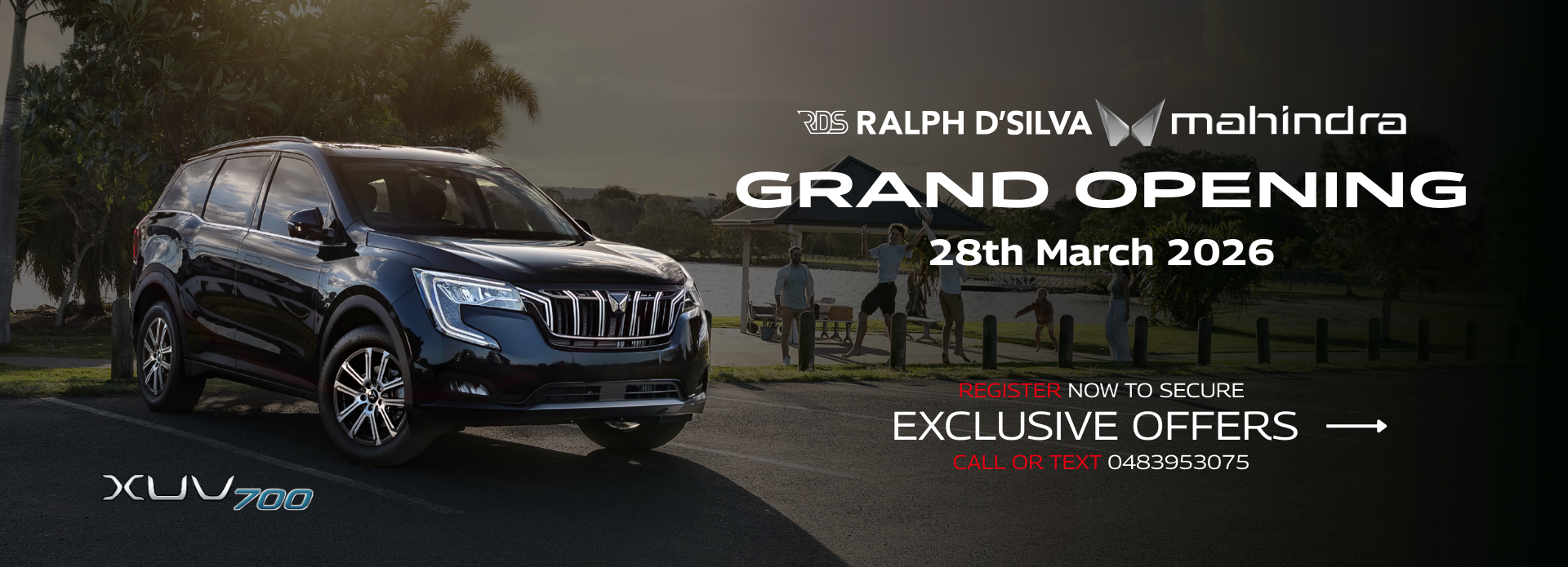 ralph dsilva mahindra grand opening register free xuv700 xuv3x0 scorpio