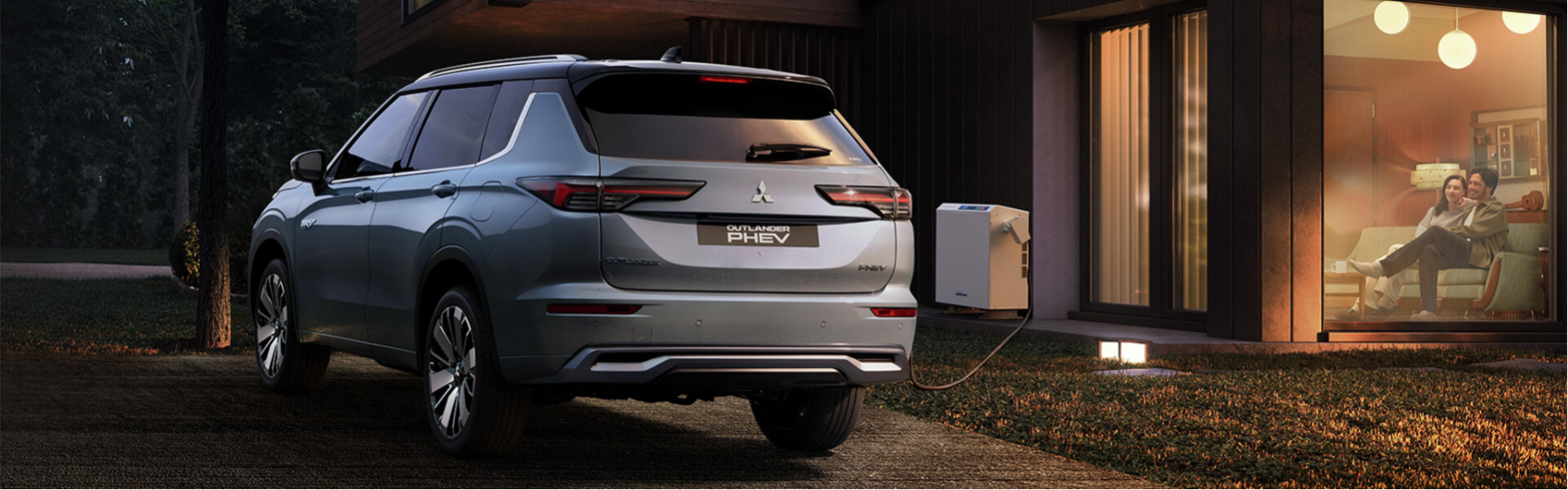 Mitsubishi Outlander Charging
