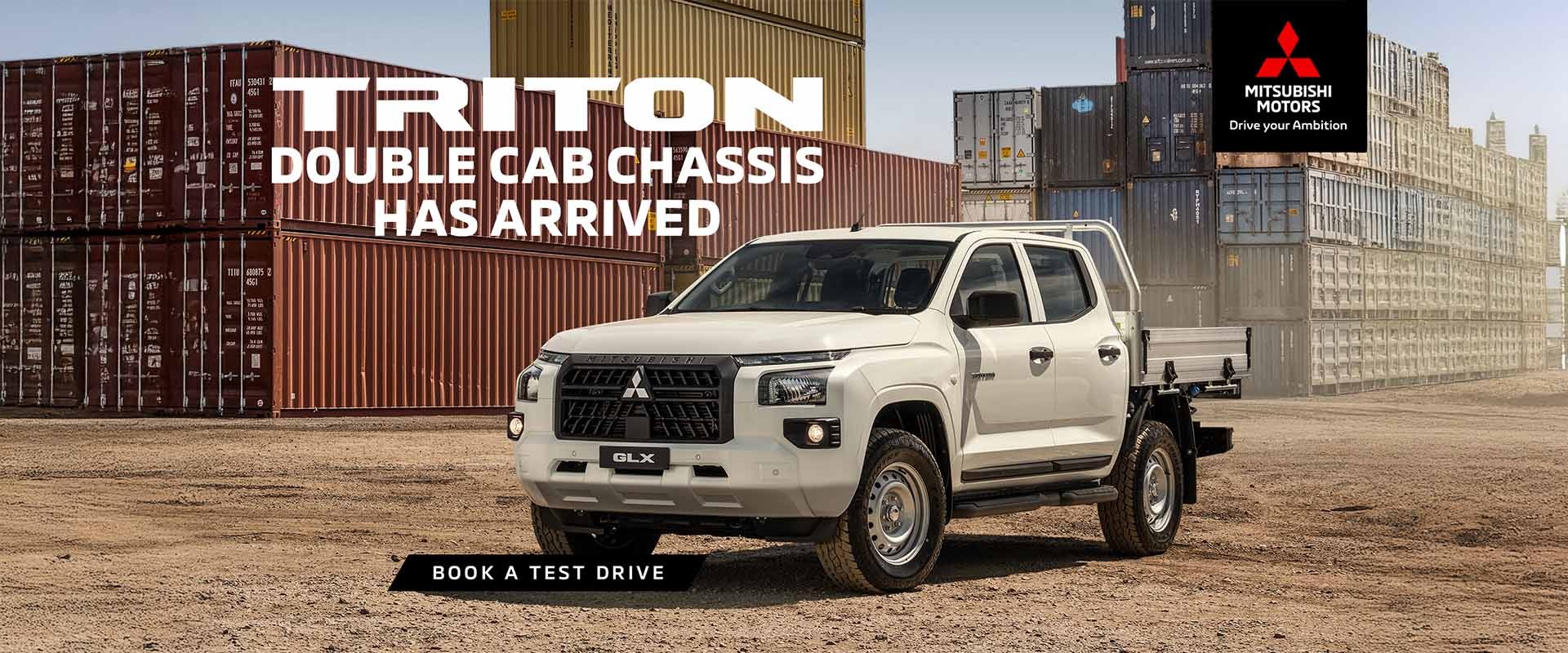 Mitsubishi Triton - Dual Cab Chassis Ute