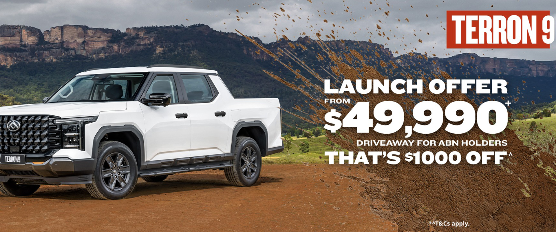 LDV Terron 9 Launch Offer