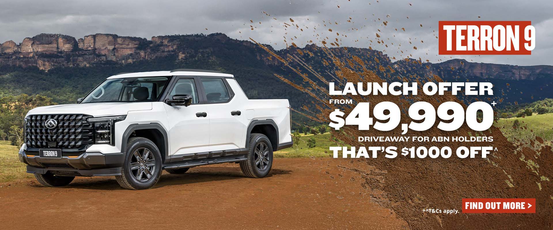 LDV Terron 9 Launch Offer