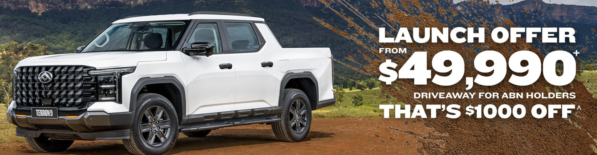 LDV Terron 9 Launch Offer