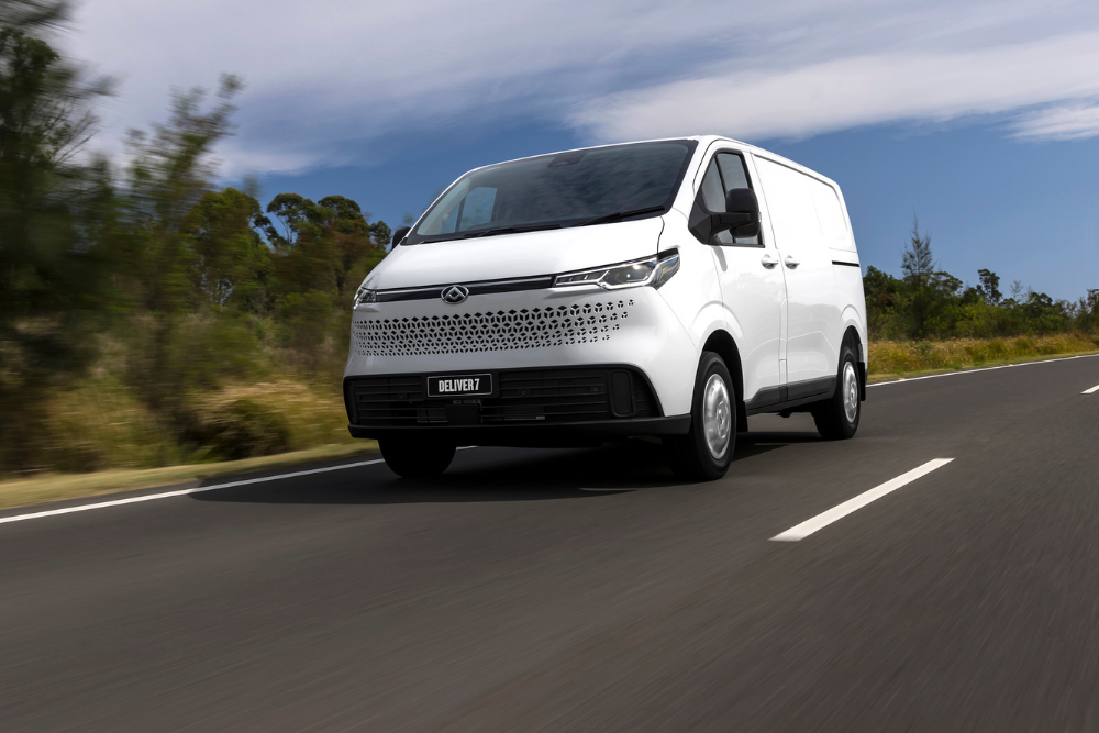 New LDV Deliver 7 Van performance on the road
