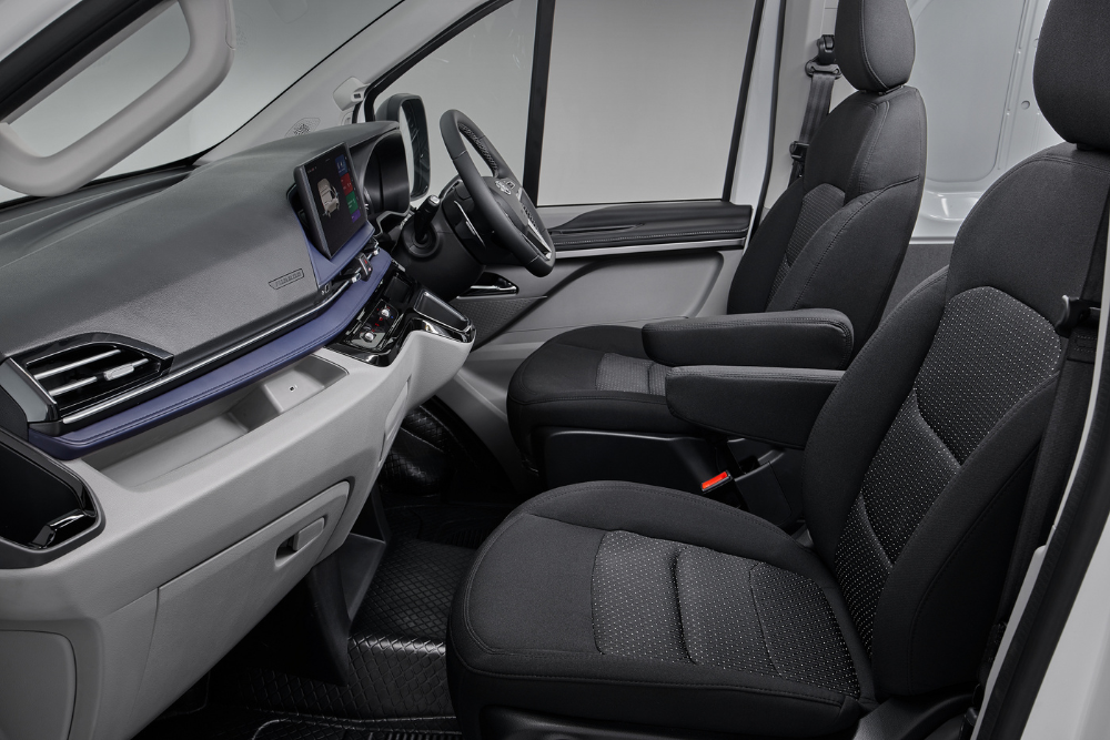 New LDV Deliver 7 Van interior showing driver's seat