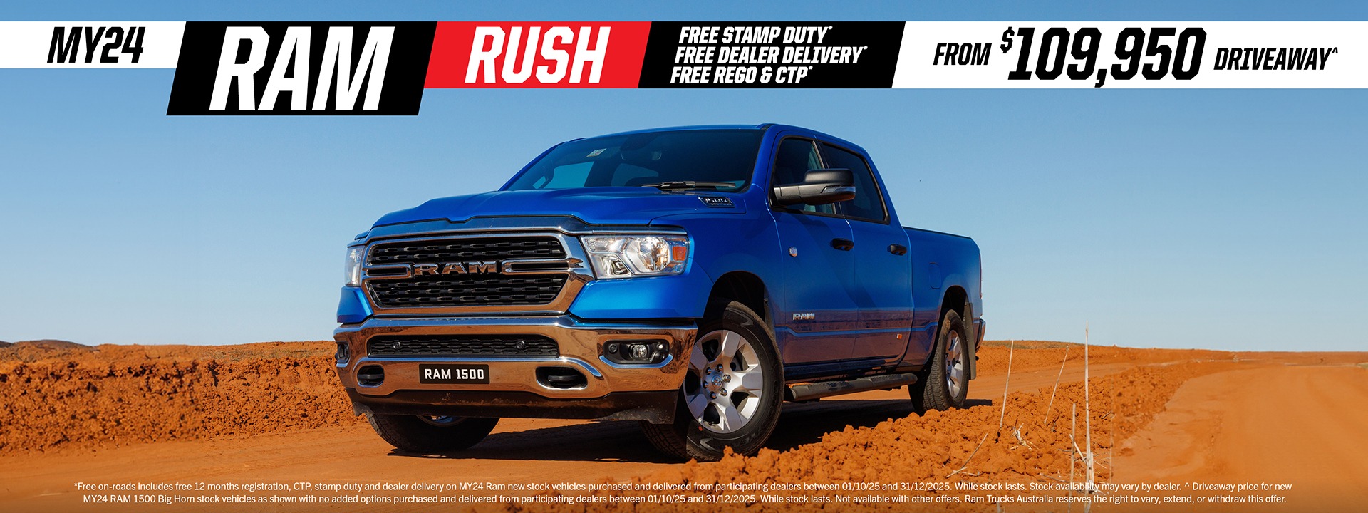 MY24 Ram Rush Big Horn