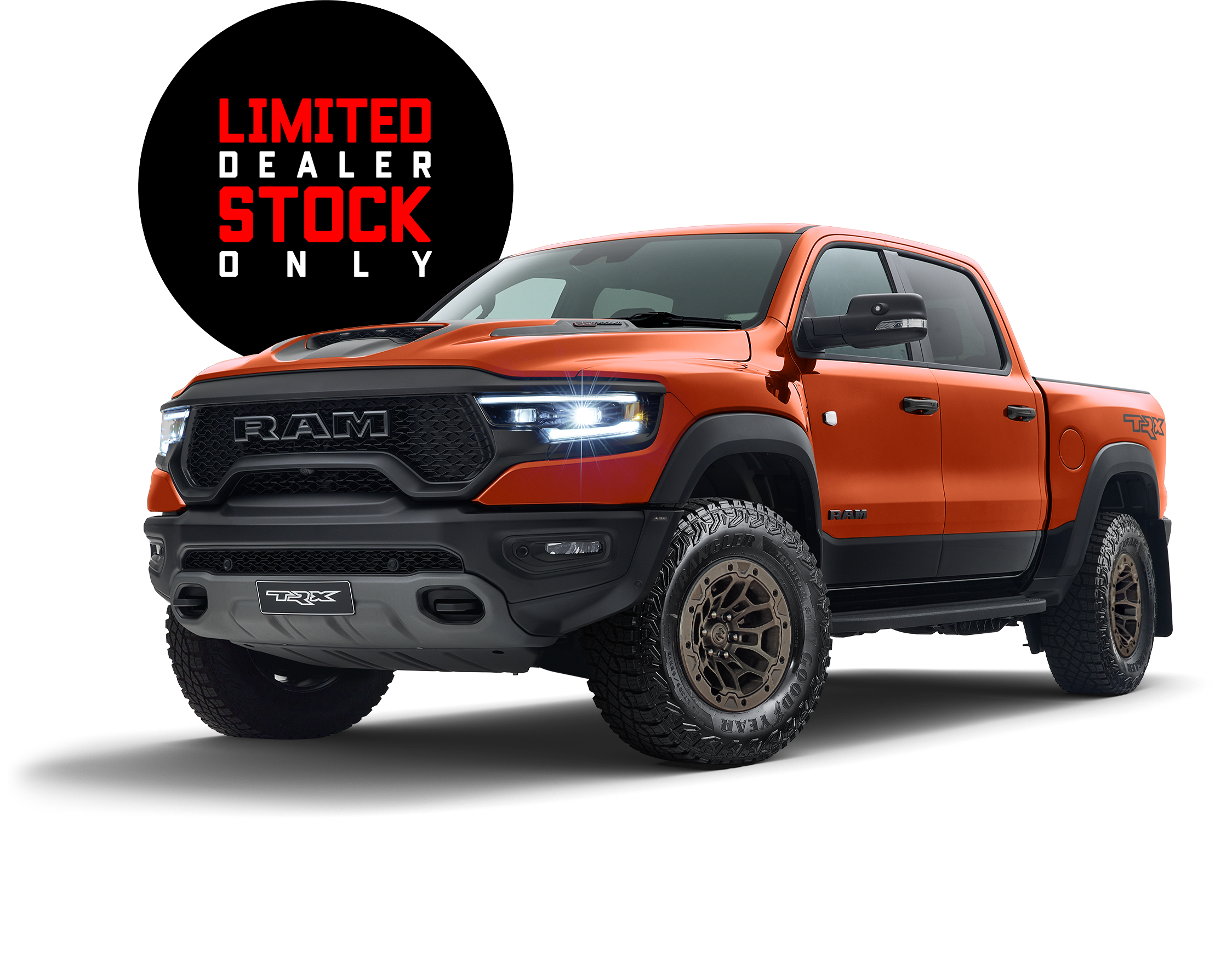 New dodge ram pickup clearance