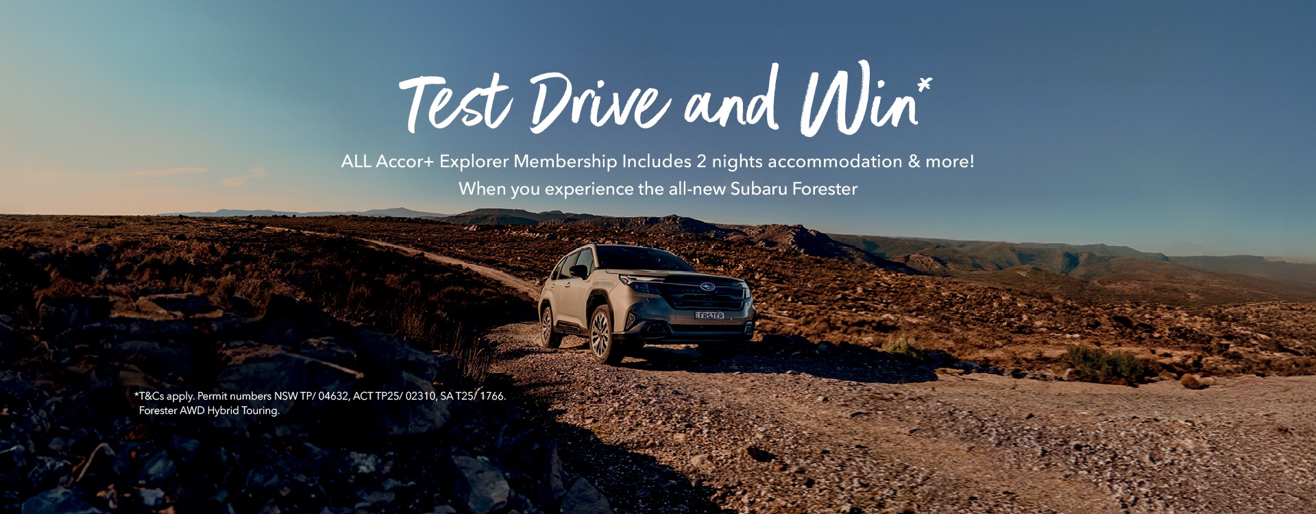All-new Subaru Forester Test Drive & Win