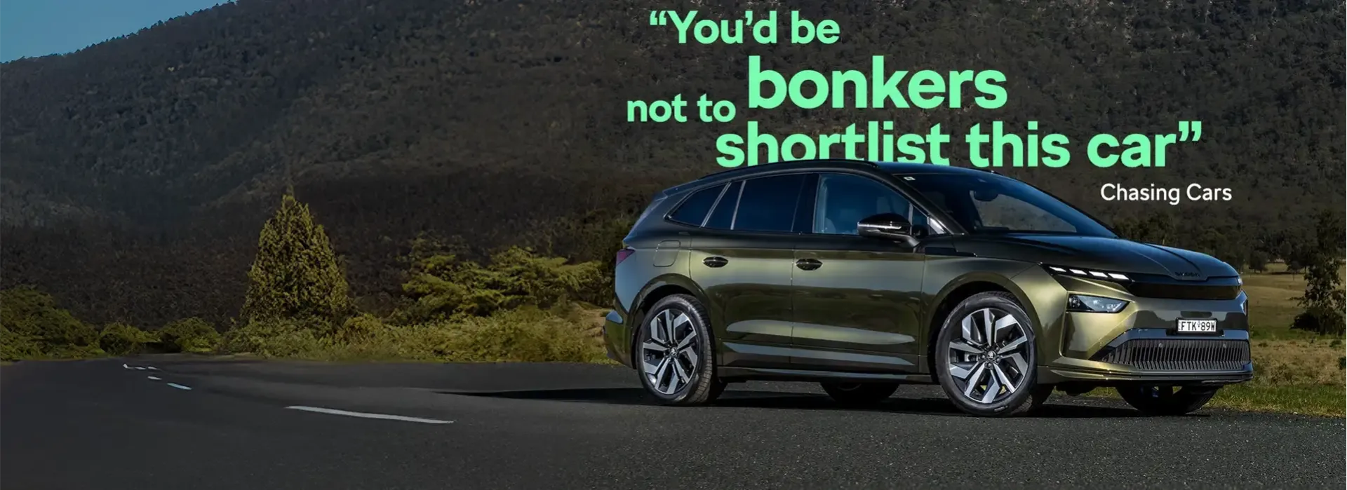 All-electric Skoda Enyaq