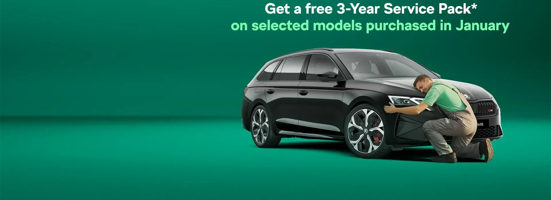 Skoda - 3 Year Service Pack Offer