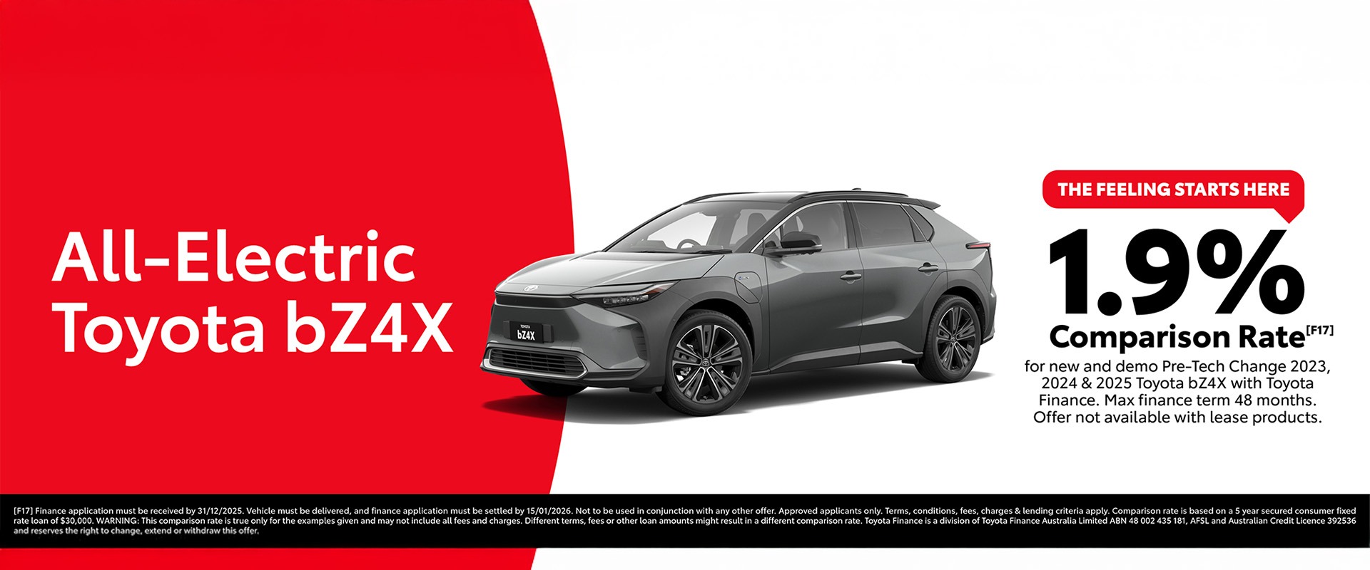 bZ4x Finance Offer