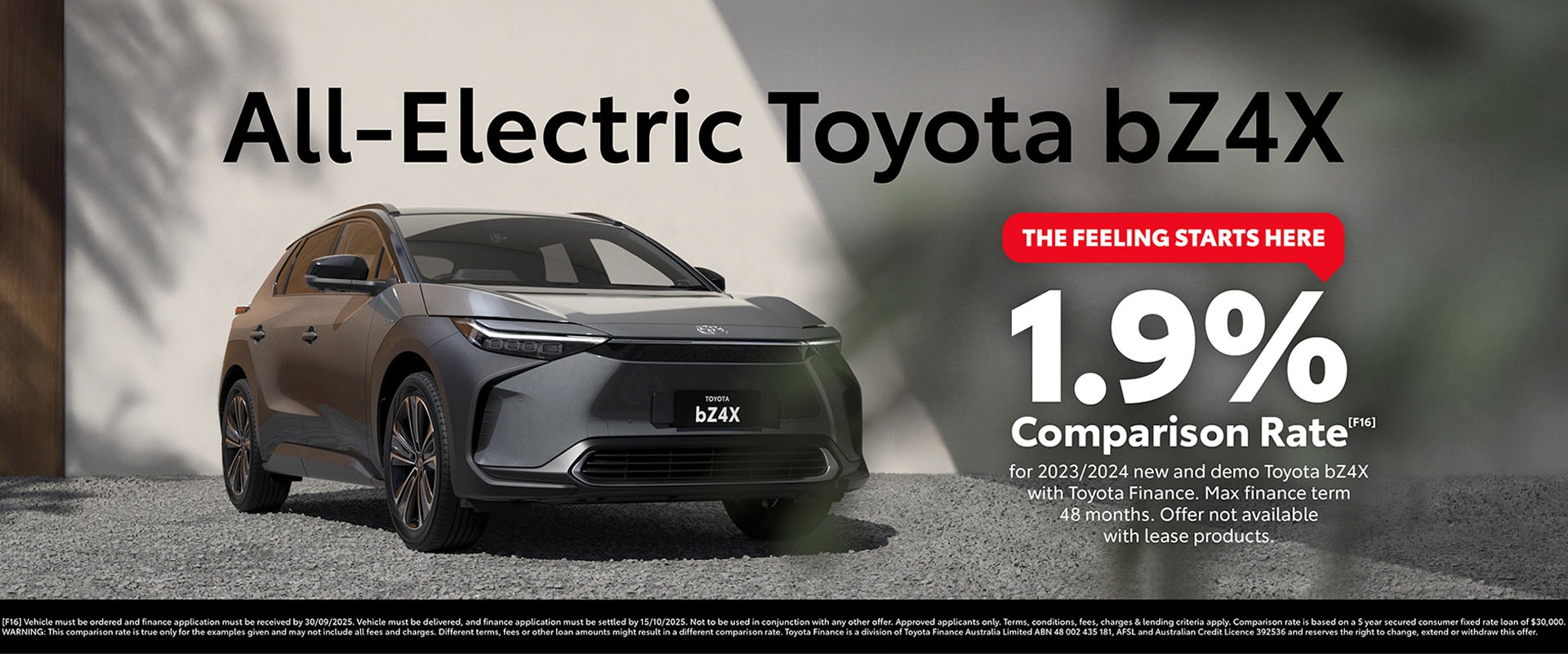 bZ4x Finance Offer