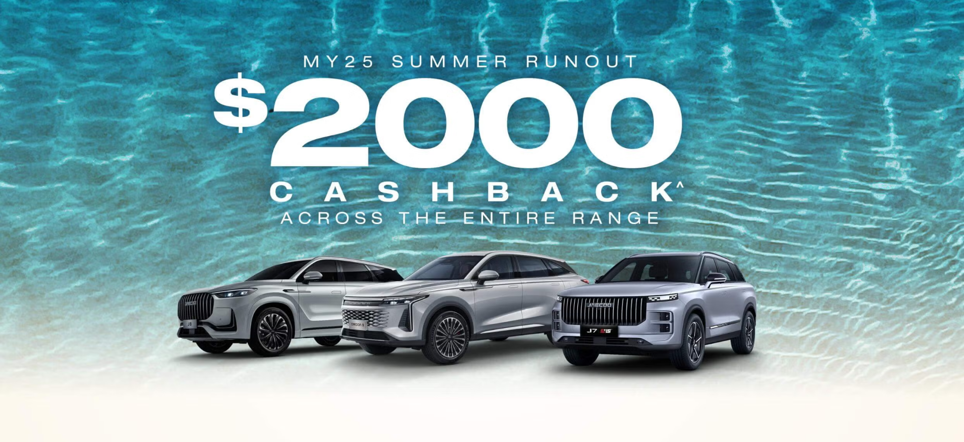 Omoda Jaecoo MY25 Summer Runout