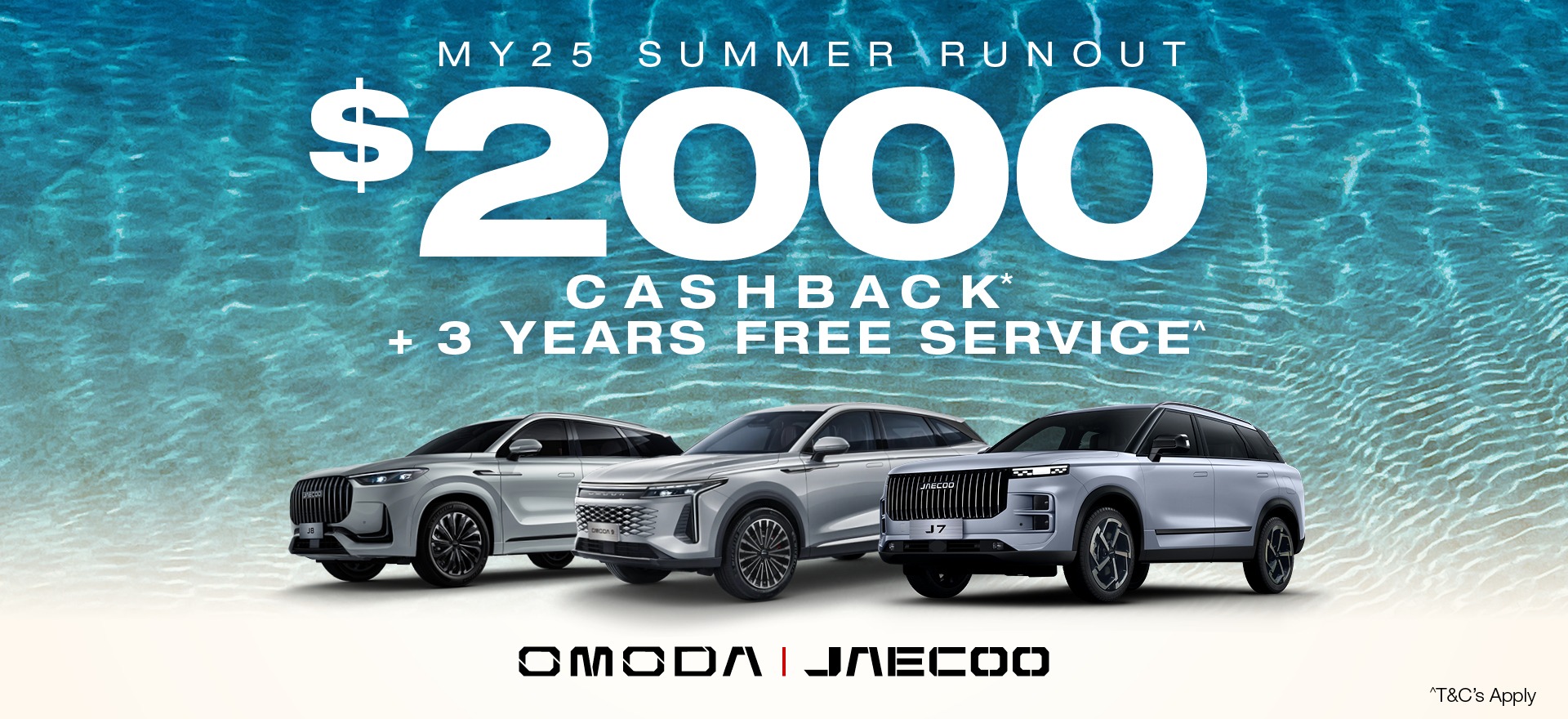 Omoda Jaecoo MY25 Summer Runout