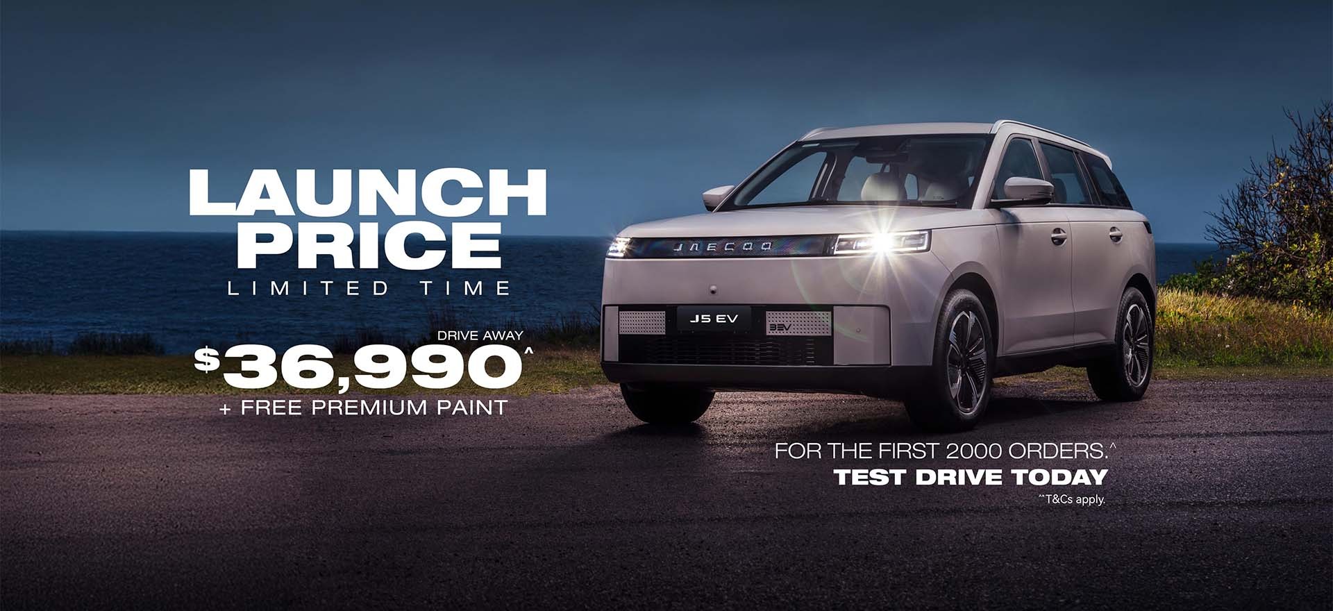 JAECOO J5 EV Launch Price