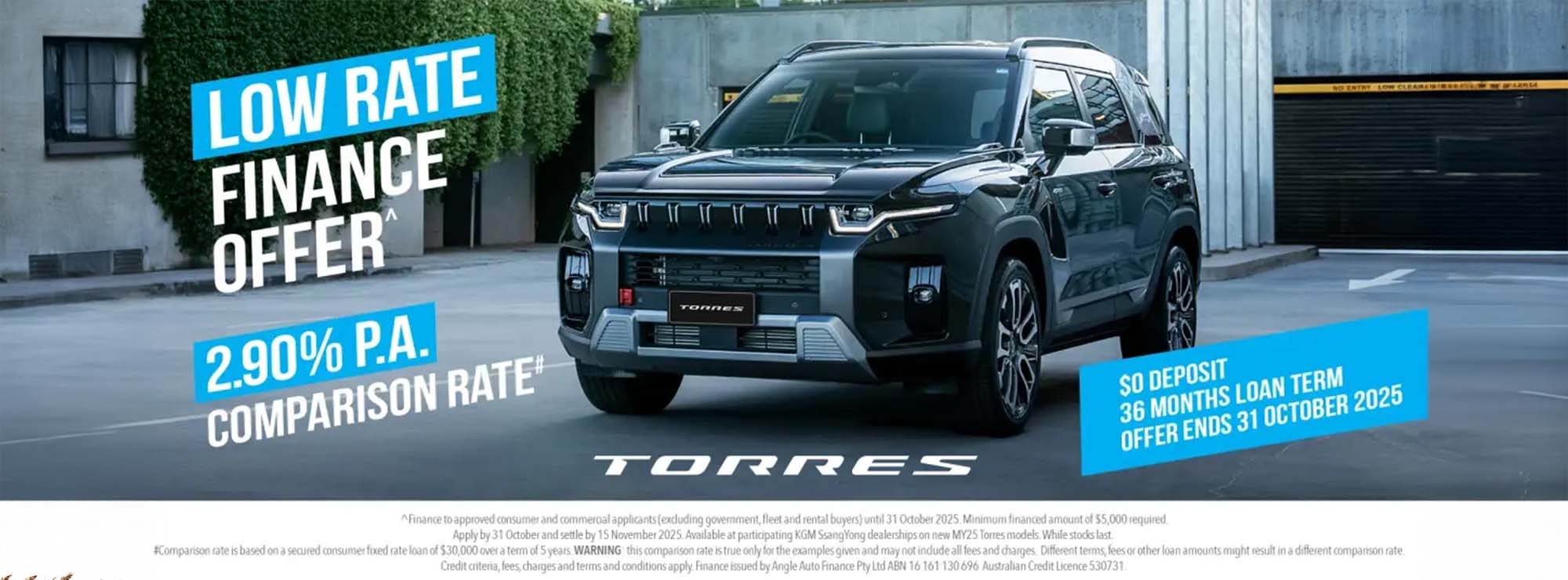 KGM Torres Finance Offer